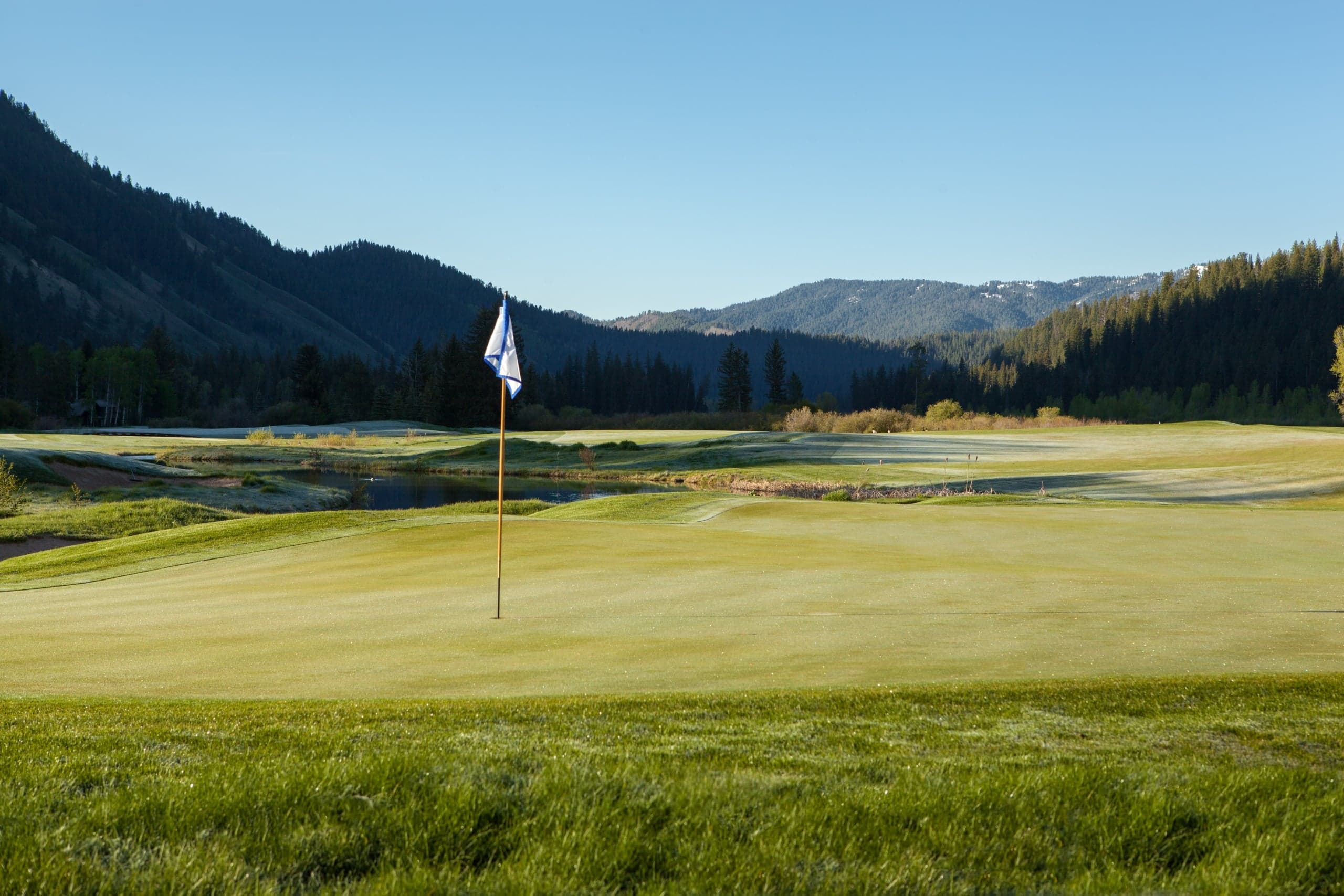 A green at Snake River Sporting Club