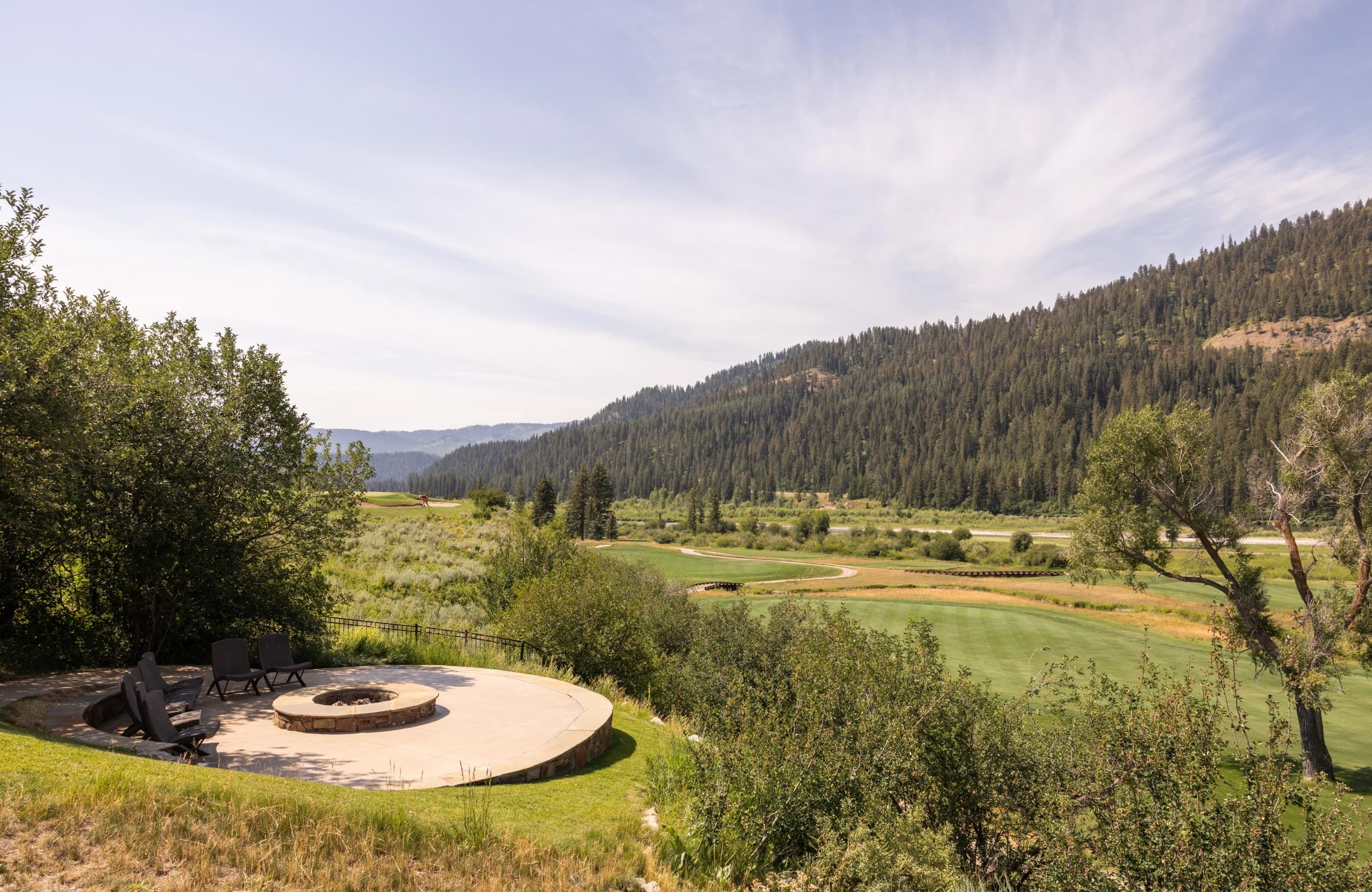 Snake River Sporting Club Firepit