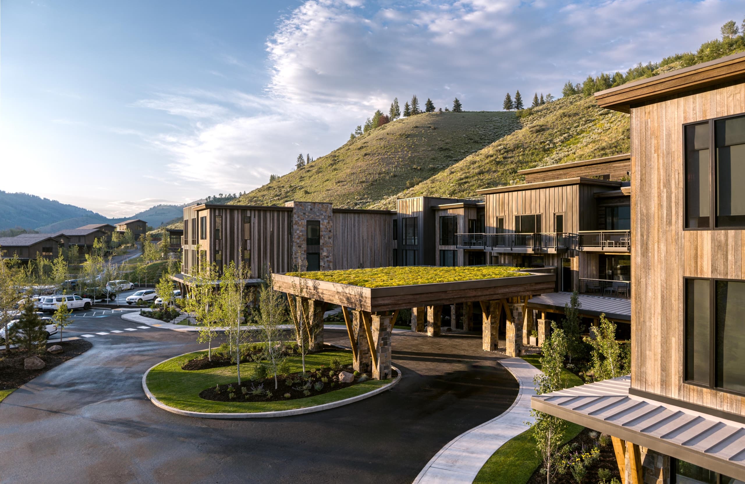 The Sylvan Lodge exterior view rooftop