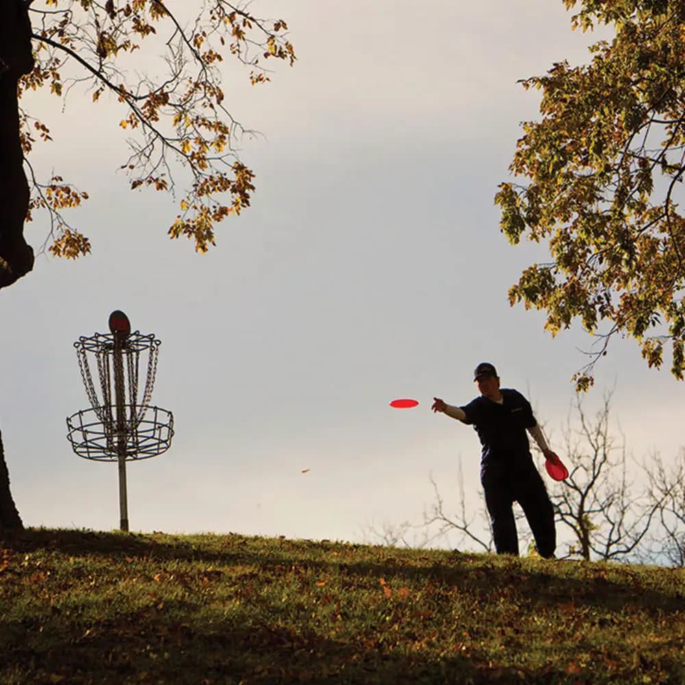 Disc Frisbee Golf at Snake River Sporting Club in Wyoming
