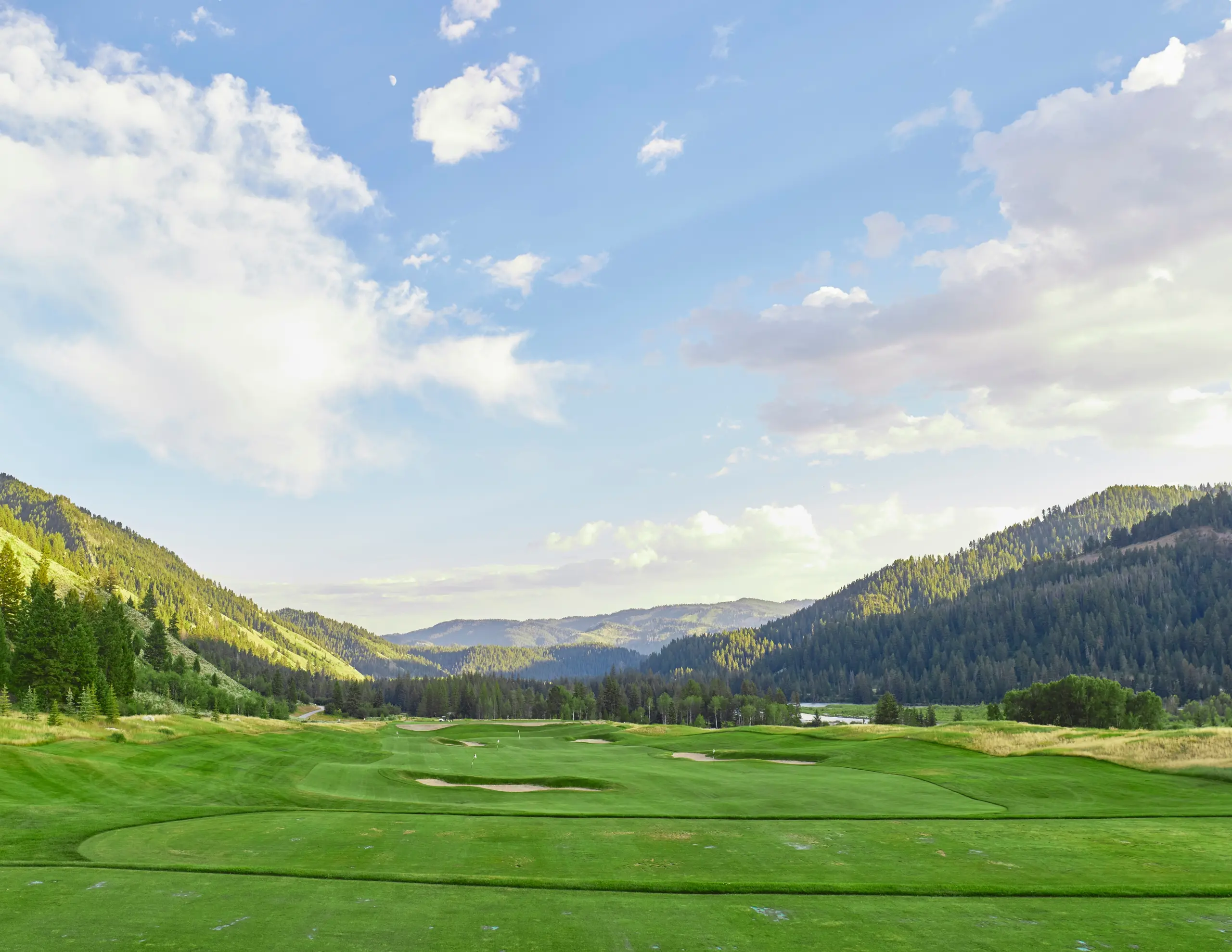 The Golf Course vista at Snake River Sporting Club