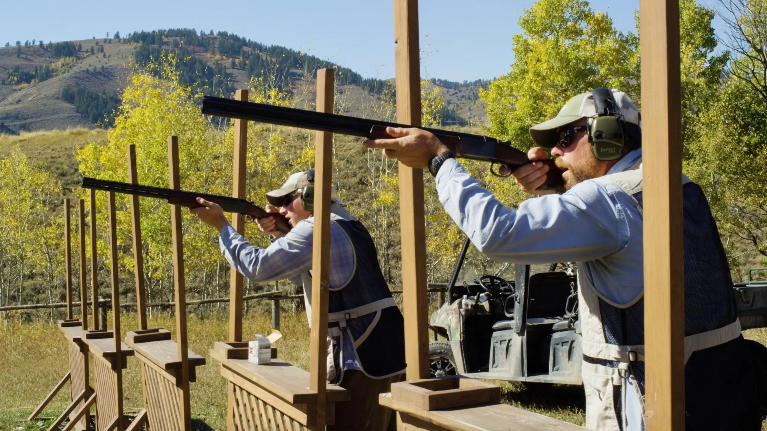 Skeet shooting in Jackson Hole, WY