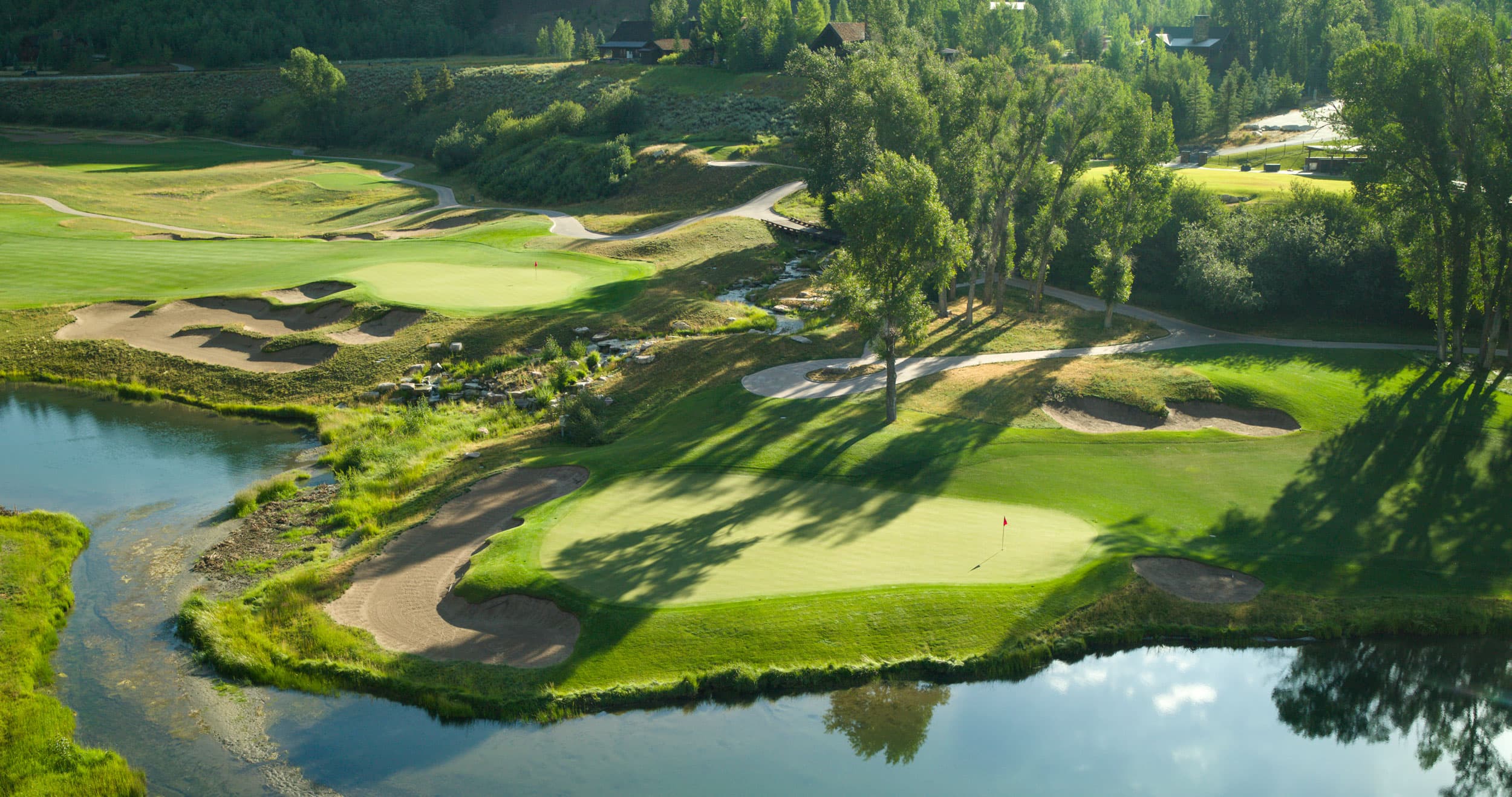 Golfing In The Tetons Near Jackson Hole