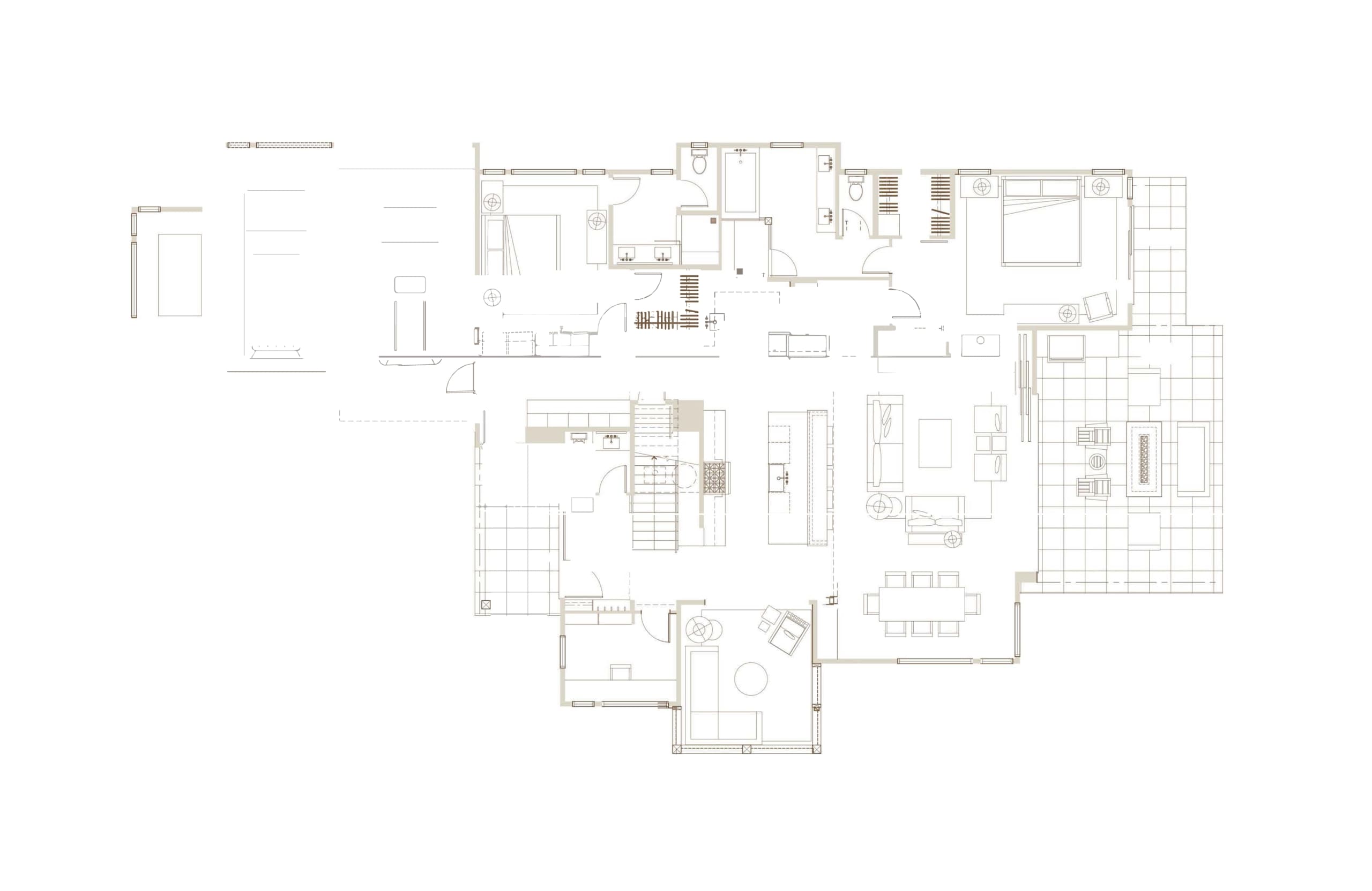 Floor Plan Caddis Cabin 5 Bedroom 2